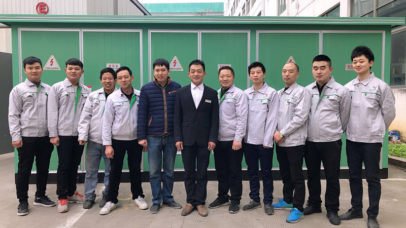 钣金车间合照